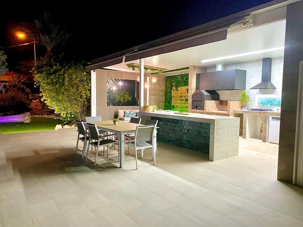 diseño zona relax isla exterior